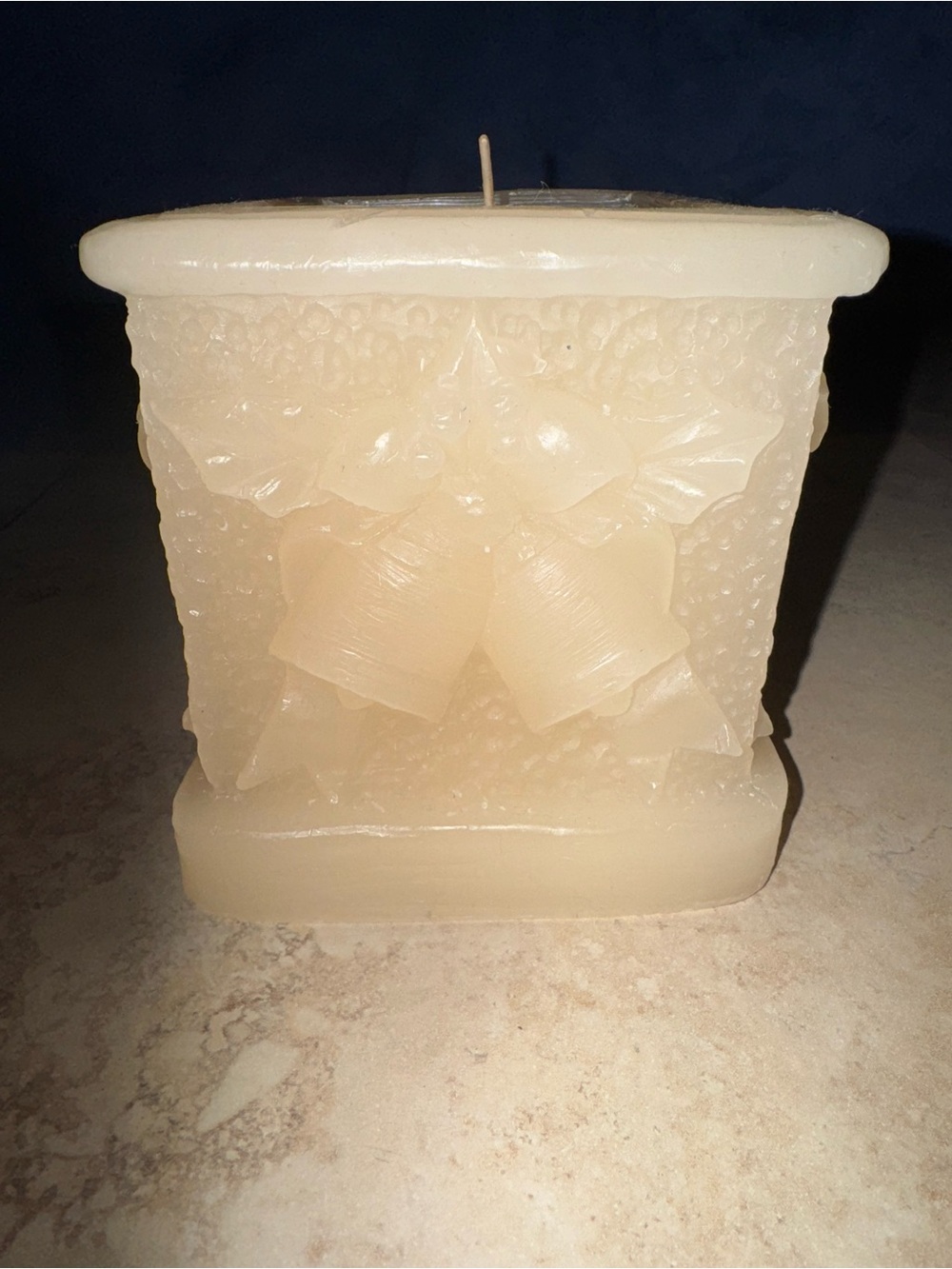 Cream Decorative Bell-Candle - Home Accents